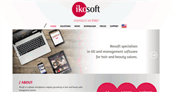 Desktop Screenshot of ikosoft.com